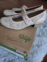 Relife Riemchen Pumps rosenholz rose gold Gr. 39 Sommer neuw. Hessen - Hadamar Vorschau