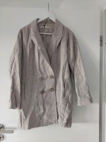 Mango Blazer Gr. XS 34 XXL Sommerjacke beige gestreift Hessen - Mühlheim am Main Vorschau