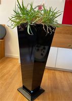 Bodenvase, Standvase schwarz Hochglanz Schichtstoff Baden-Württemberg - Bad Schönborn Vorschau