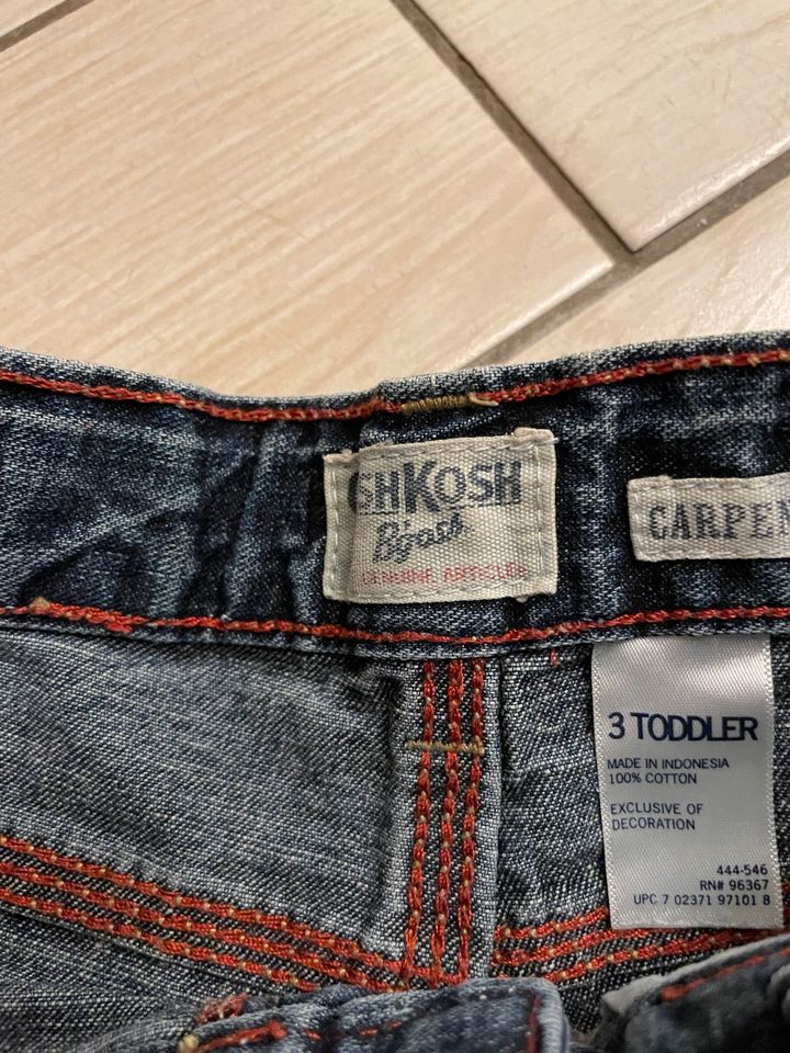 Jeans, 98/104, TCM, Oshkosh, im Set in Stuhr