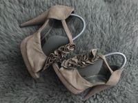 H&M Peep Toes High Heels Taube Gr. 38 Berlin - Spandau Vorschau