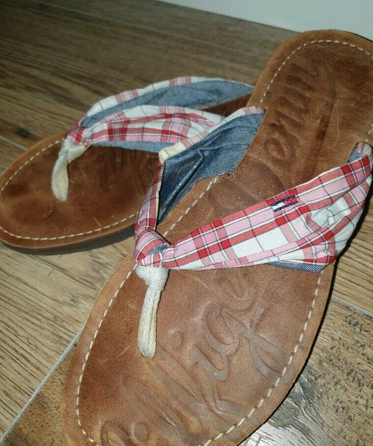 Neuw.Damen Tommy Hilfiger Flip Flops Sandalen Schuhe Leder Gr.38 in  Eimsbüttel - Hamburg Eidelstedt | eBay Kleinanzeigen ist jetzt Kleinanzeigen