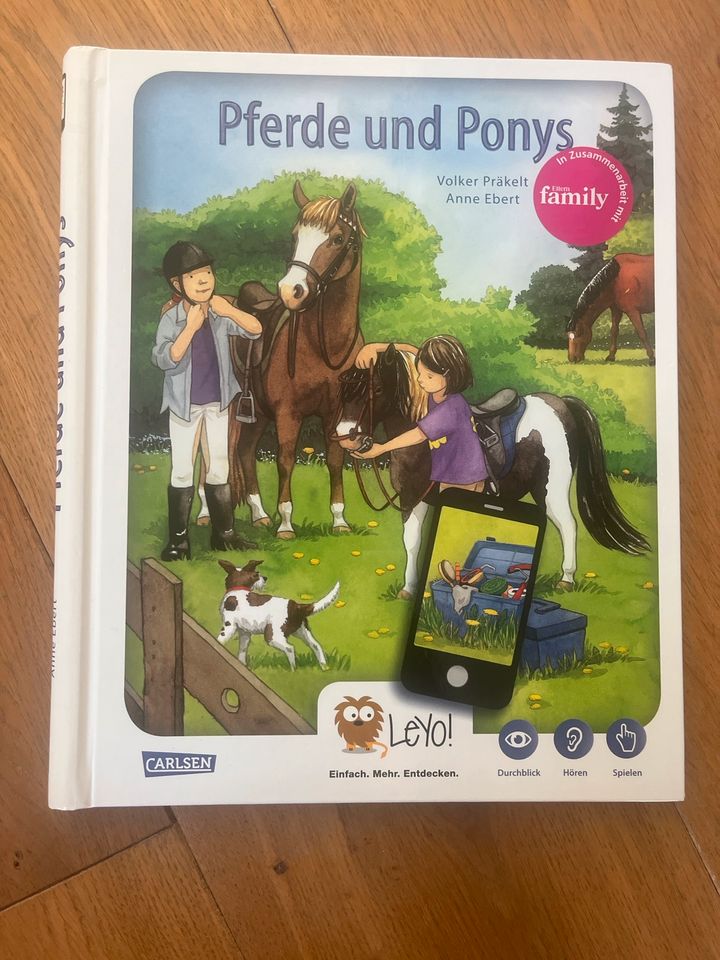 Carlsen Leyo Pferde und Ponys Buch NEU in Gleichen