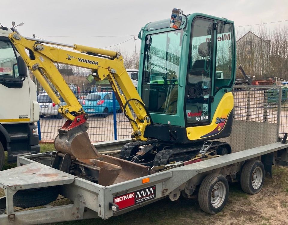 Vermietung  Radlader, Minibagger, Hebebühne uvm. in Prenzlau