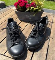 Adidas Stan Smith schwarz Leder US 12 Schleswig-Holstein - Albersdorf Vorschau