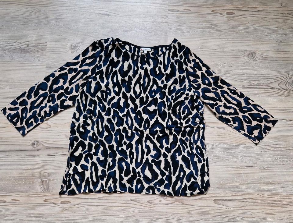 Street One L 40 Leo Print Shirt Pullover Damen in Porta Westfalica