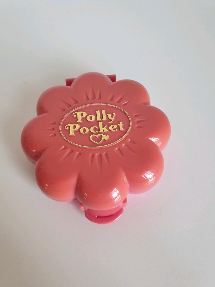 PollyPocket Bluebird Vintage pink Blume 1990 in Wilhermsdorf