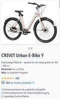 CRIVIT Urban E-Bike Y 27,5“mit Rechnung, Gepäckträger, wie neu Nordrhein-Westfalen - Kalkar Vorschau