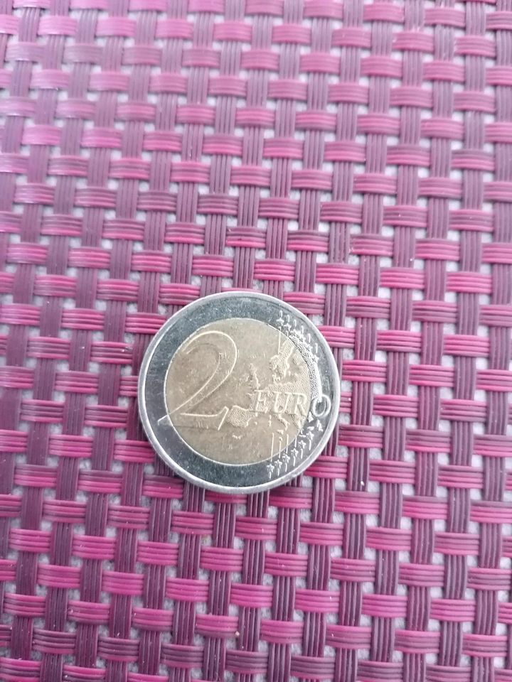 Zwei Euro Münze, Deutsche Einheit in Tangerhütte