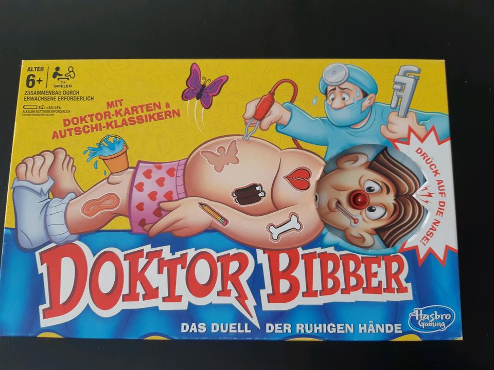 Doktor Bibber Hasbro Gaming Brettspiel elektronisches Spiel in Duisburg