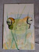 Original Aquarell Frosch Niedersachsen - Springe Vorschau