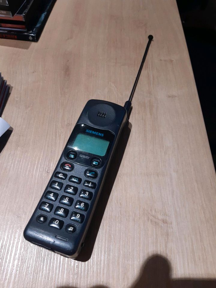 Siemens gsm telefon schnurlos altes Modell in Langerringen