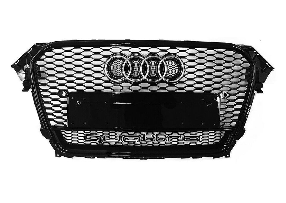 RS4 Grill Schwarz Glanz Quattro Audi A4 S4 B8 Facelift 2012-2016 in Singen