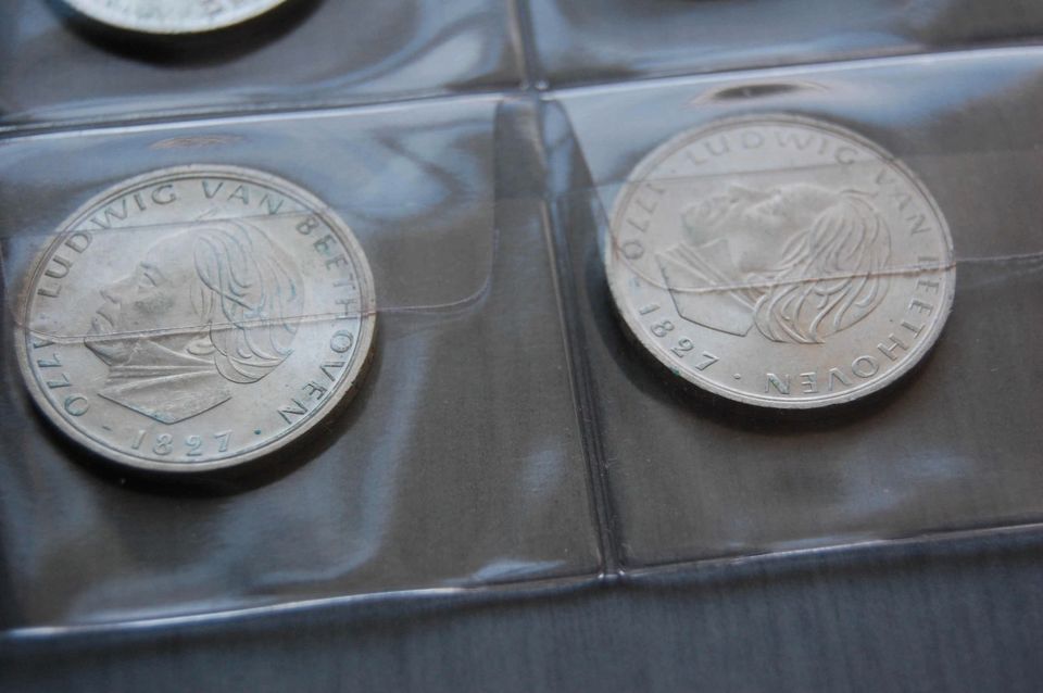 Silbermünzen ca.1,5 Kilo Sammlung Wertanlage in Nördlingen