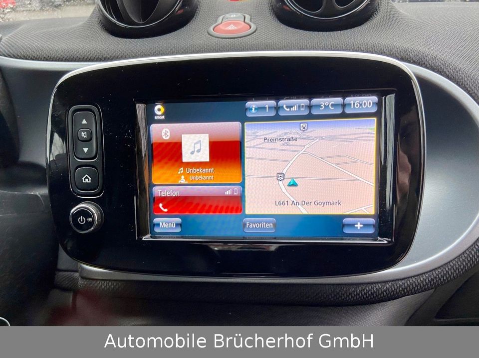 Smart ForTwo EQ Prime Navi/Leder/SHZ/PDC/Klimaauto/Alu in Dortmund