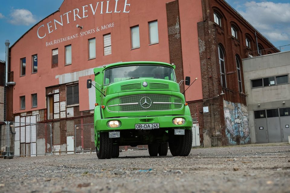 Mercedes-Benz, Oldtimer LKW, Rundhauber , LAK 1620, Kipper, in Oberhausen