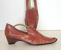 Schuhe Pumps 39 Mokassins Ziegenleder Leder ungetragen braun NEU Berlin - Schöneberg Vorschau