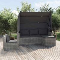 Garten Sofagarnitur Kissen Sitzgruppe Sofa 4-tlg. Rattan Couch Hessen - Weilburg Vorschau