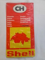 Alte Shell Landkarte von der Schweiz Bayern - Burgheim Vorschau