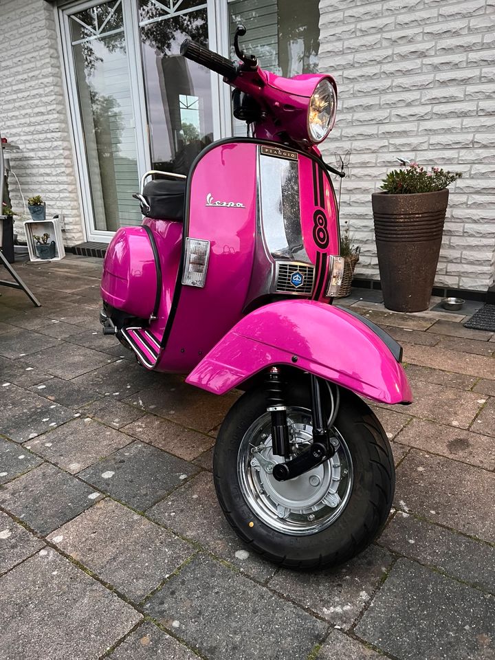 Vespa P200 E, kompl. restauriert Bj. 79, Aussen-Verschluß 225ccm in Stuhr