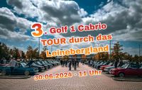 30.06.2024 - 3. Golf 1 Cabrio TOUR durch das Leinebergland Niedersachsen - Hohenhameln Vorschau