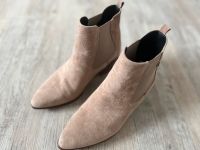 Stiefeletten in Veloursoptik, Esprit, Größe 38, Beige, wie neu! Nordrhein-Westfalen - Steinhagen Vorschau