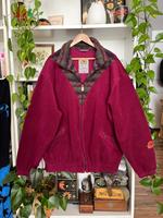 Vintage Retro Fleece Jacke Aztek Muster Hippie gothic punk y2k Mecklenburg-Vorpommern - Greifswald Vorschau