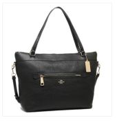 COACH "Tyler" Tote Crossbody Bag Shopper Pebble-Leather schwarz Aubing-Lochhausen-Langwied - Aubing Vorschau