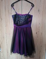 Festkleid lila Abiball Jugendweihe Konfirmation Größe 34/36 Sachsen - Oederan Vorschau