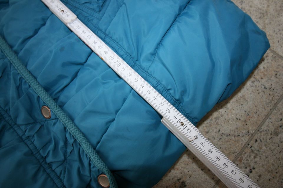 myMo Mantel Jacke Winterjacke Parker Gr. M 38 Türkis in Kaub