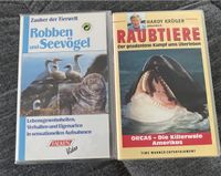 2 VHS „Robben und Seevögel“ und „Orcas - Die Killerwale Amerikas Sachsen-Anhalt - Biederitz Vorschau