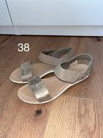 Sandalen GEOX 38 metallic beige Nordrhein-Westfalen - Gummersbach Vorschau