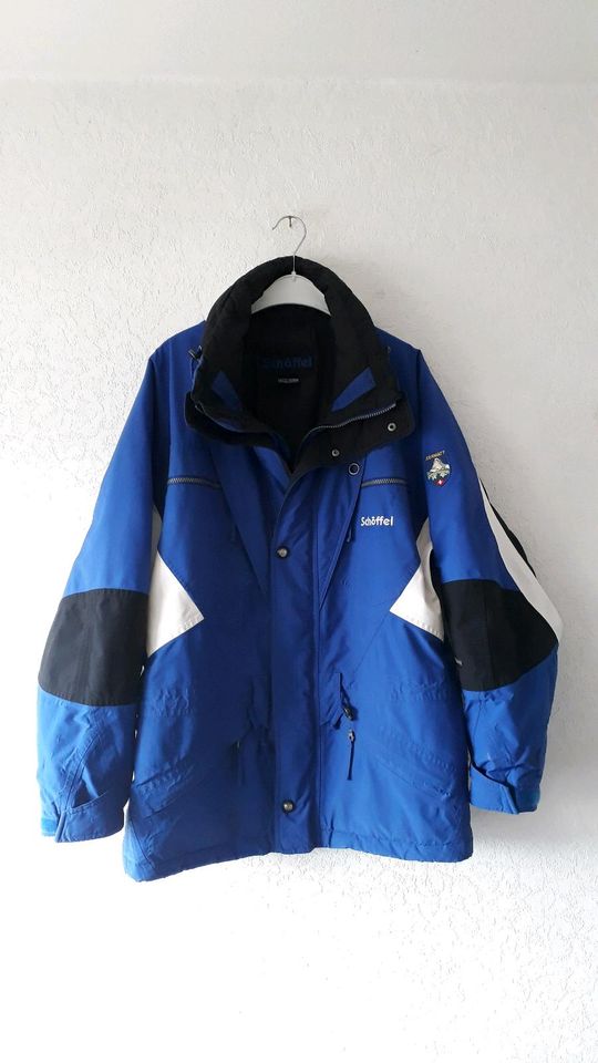 Schöffel Zermatt 50 L Goretex Herren Winter-Jacke Ski-Jacke blau in Herbrechtingen