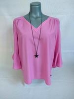 Vero Moda 3/4 Arm Bluse Volants rosa Gr M Bayern - Helmbrechts Vorschau