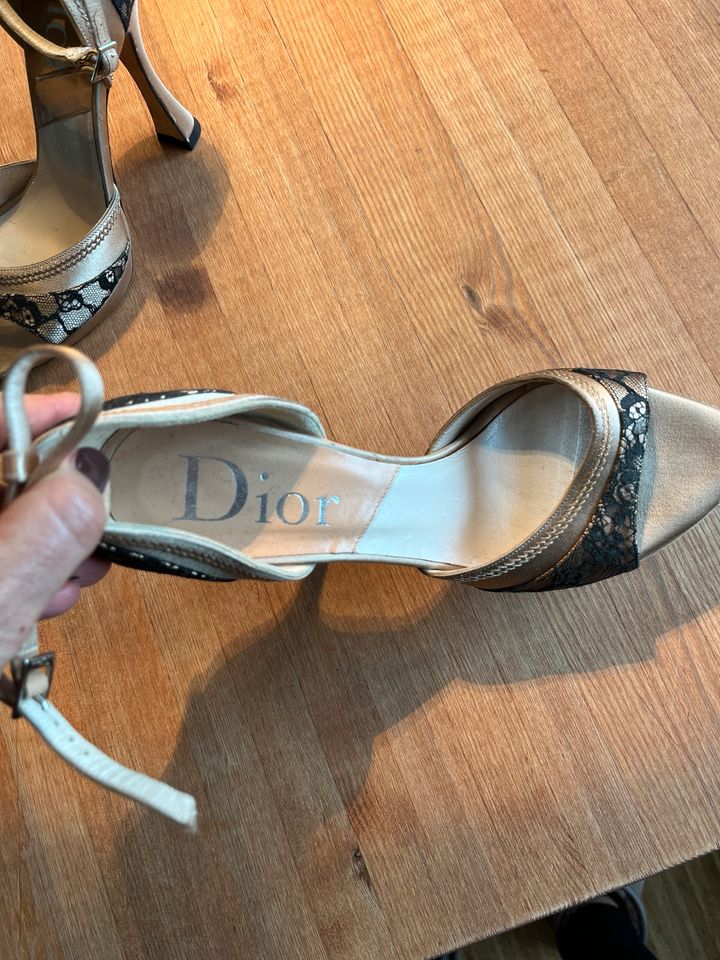 Dior High Heels Seide Spitze Orginal in Kiel