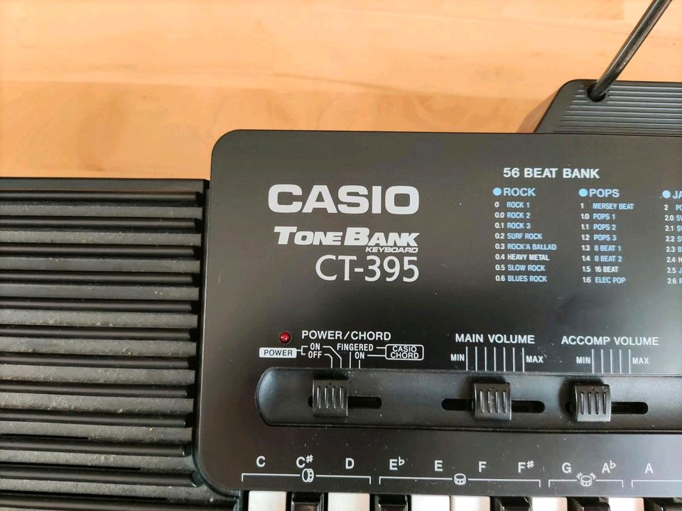 Casio ToneBank CT-395 Keyboard in Ingolstadt