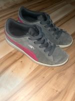 Mädchen Sneaker Puma grau 32 Niedersachsen - Himmelpforten Vorschau