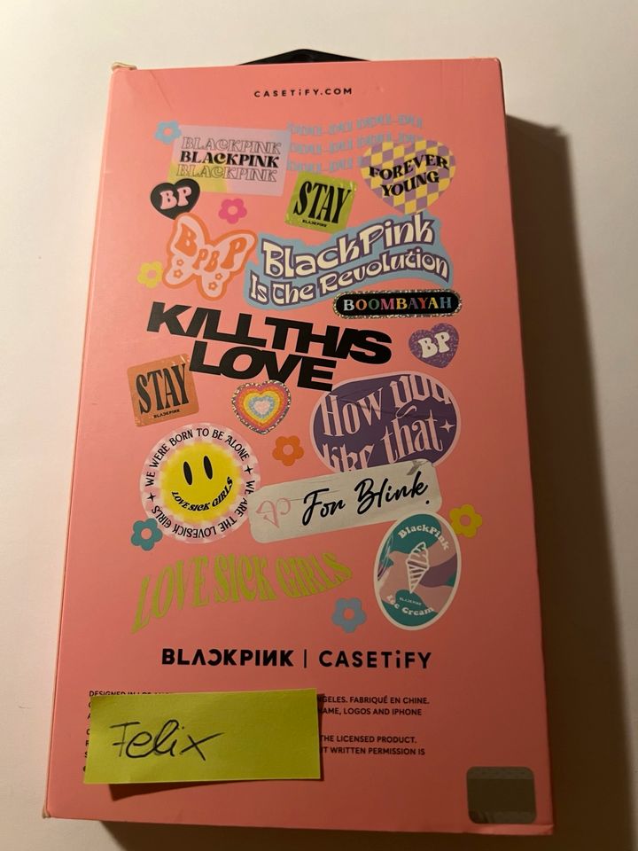 Blackpink x Casetify - I Phone 13 Pro Handyhülle & Air Pods Hülle in Daisendorf