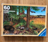 Ravensburger Puzzle 60 Teile Wald Tiere vollständig Baden-Württemberg - Waiblingen Vorschau