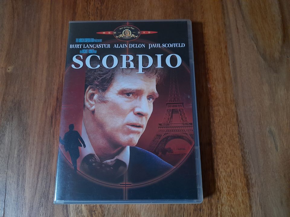 Scorpio – DVD – Burt Lancaster & Alain Delon in Laer
