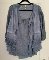Lagenlook - Tredy - Shirt mit Weste Nordfriesland - Husum Vorschau
