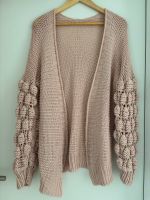 Grobstrick Cardigan mit Bubble Ärmeln - One Size Baden-Württemberg - Kornwestheim Vorschau