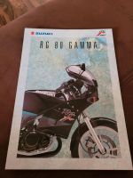 Suzuki RG80 Gamma Prospekt original 1983 top Zustand Deutsch Nordrhein-Westfalen - Schloß Holte-Stukenbrock Vorschau