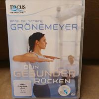 DVD Dein gesunder Rücken Prof. Dr. Grönemeyer Mecklenburg-Vorpommern - Bengerstorf Vorschau