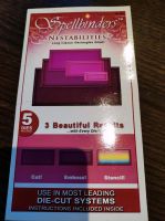 Spellbinders nestabilities Cut Emboss Stencil Rechteck Niedersachsen - Uetze Vorschau