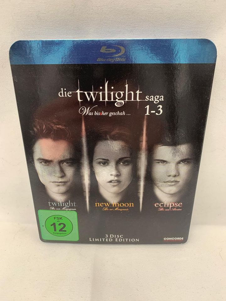 Twilight Saga 1-3 Was Bis(s)her Geschah Blu-Ray Limited Edition in Kirchlengern