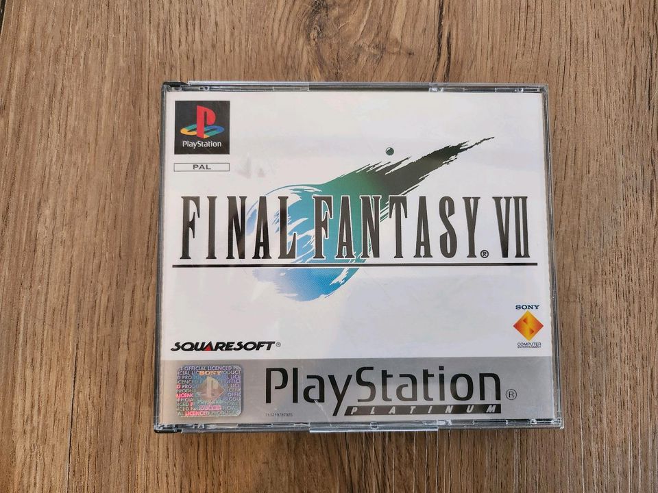 Final Fantasy VII für Playstation 1, Ps1, PsOne in Mering