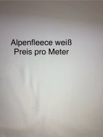 Alpenfleece Stoff weiß Nordrhein-Westfalen - Simmerath Vorschau