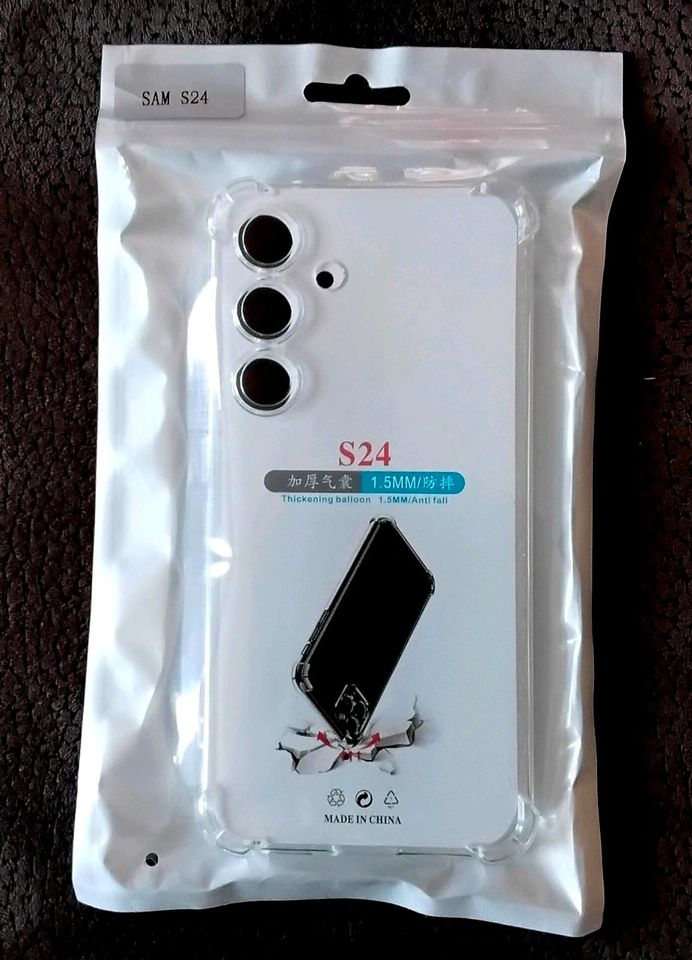 Samsung Galaxy S24 Silikon Hülle Cover Case Schutzhülle in Johanniskirchen