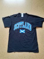 T-Shirt schwarz Scotland Flagge Größe S Hessen - Weinbach Vorschau